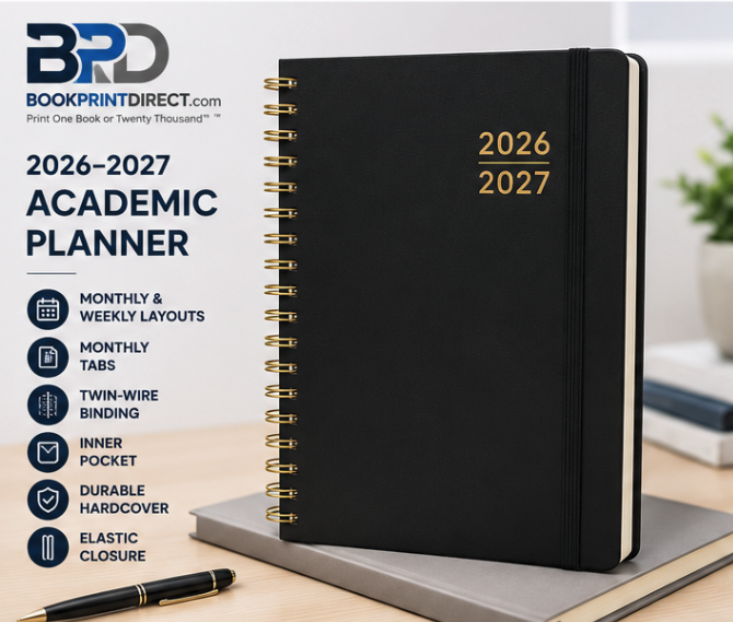 2026–2027 Academic Planner | Hardcover Weekly & Monthly Planner